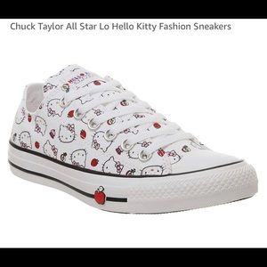 New Women’s Converse size 8 Hello Kitty